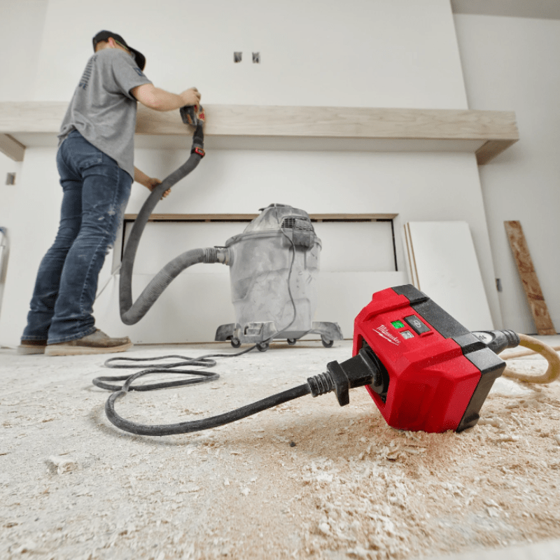 JUEGO DE CONTROL REMOTO Y ADAPTADOR ANTI-POLVO INALÁMBRICO MILWAUKEE 0950-207