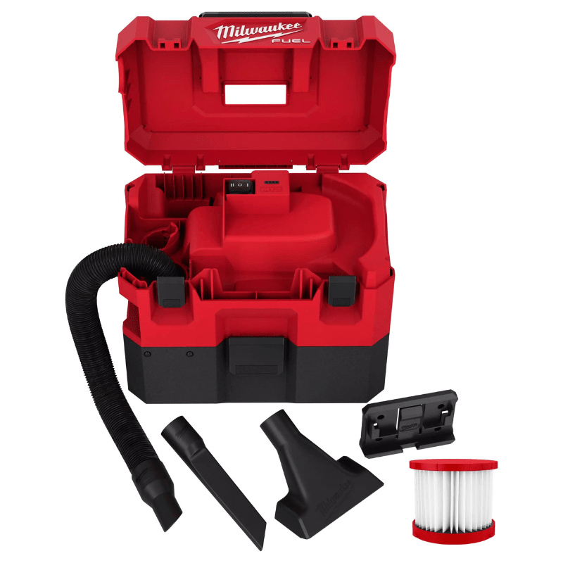 ASPIRADORA PARA LÍQUIDO/SECO M12 FUEL 1.6 GAL MILWAUKEE 0960-205
