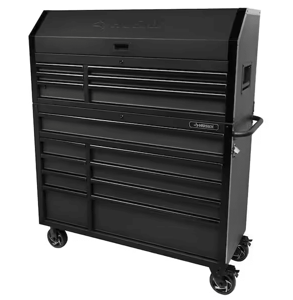 CAJA HERRAMIENTAS HUSKY 15 CAJONES 130 CM NEGRO MATE 10043230262