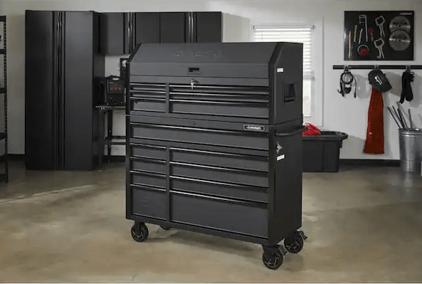 CAJA HERRAMIENTAS HUSKY 15 CAJONES 130 CM NEGRO MATE 10043230267