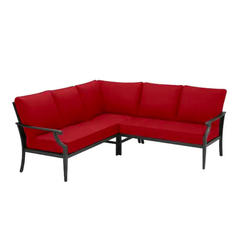 SOFA CON COJINES PARA PATIO 3 PCS STYLEWELL 1005614290 0