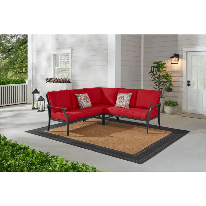 SOFA CON COJINES PARA PATIO 3 PCS STYLEWELL 10056142903