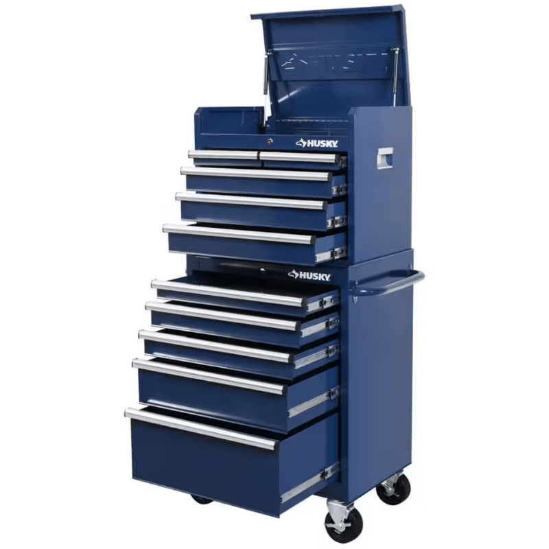 CAJA HERRAMIENTAS 27IN 10 CAJONES AZUL HUSKY 10071384892