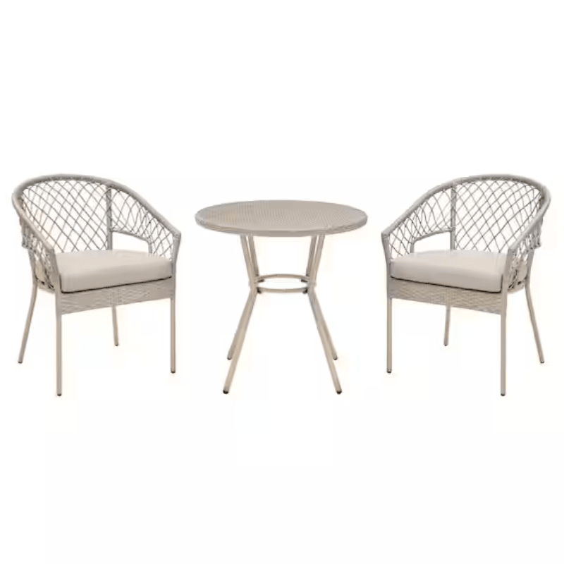 JUEGO DE TERRAZA 3 PIEZAS CON COJINES  STYLEWELL 1007590800 0