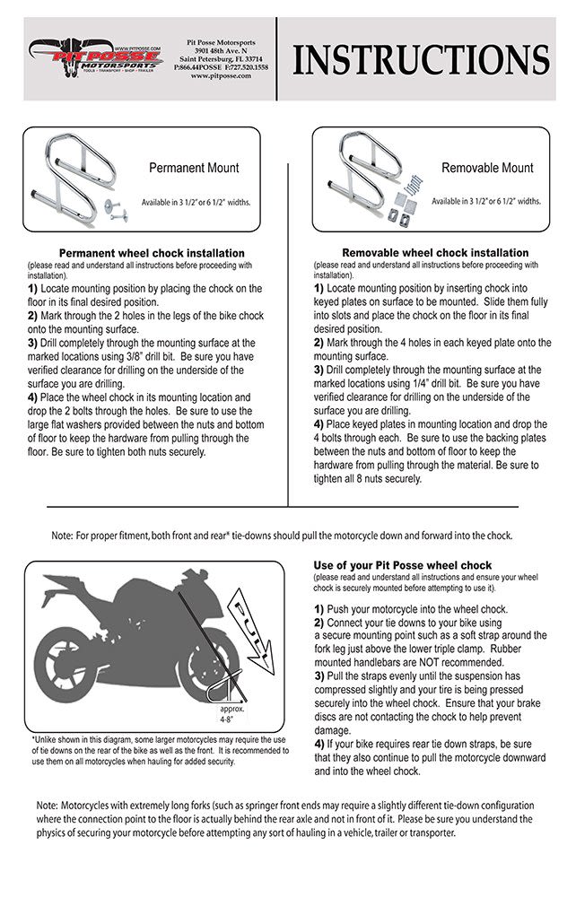SOPORTE PARA MOTOCICLETAS MOD 11-017 PIT POSSE5