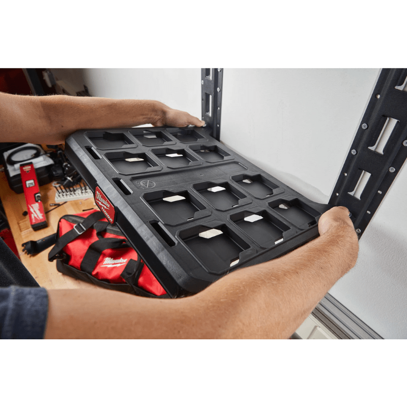 KIT DE ESTANTERIA ARMABLE SISTEMA PACKOUT MILWAUKEE 48-22-848012