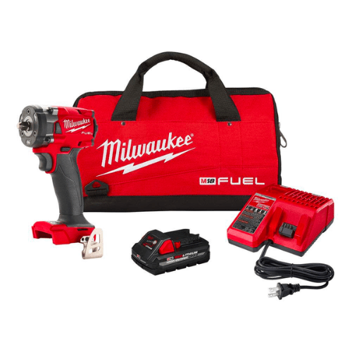 SET LLAVE DE IMPACTO 3/8IN  M18 FUEL MILWAUKEE 2854-21HO 0