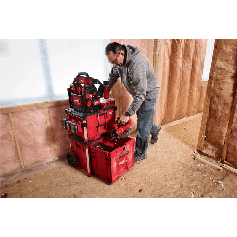 CAJA HERRAMIENTA RODANTE CON CAJONES PACKOUT MILWAUKEE 48-22-842013