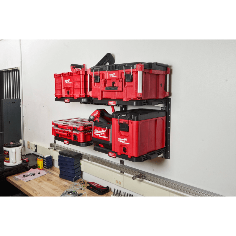 KIT DE ESTANTERIA ARMABLE SISTEMA PACKOUT MILWAUKEE 48-22-84804