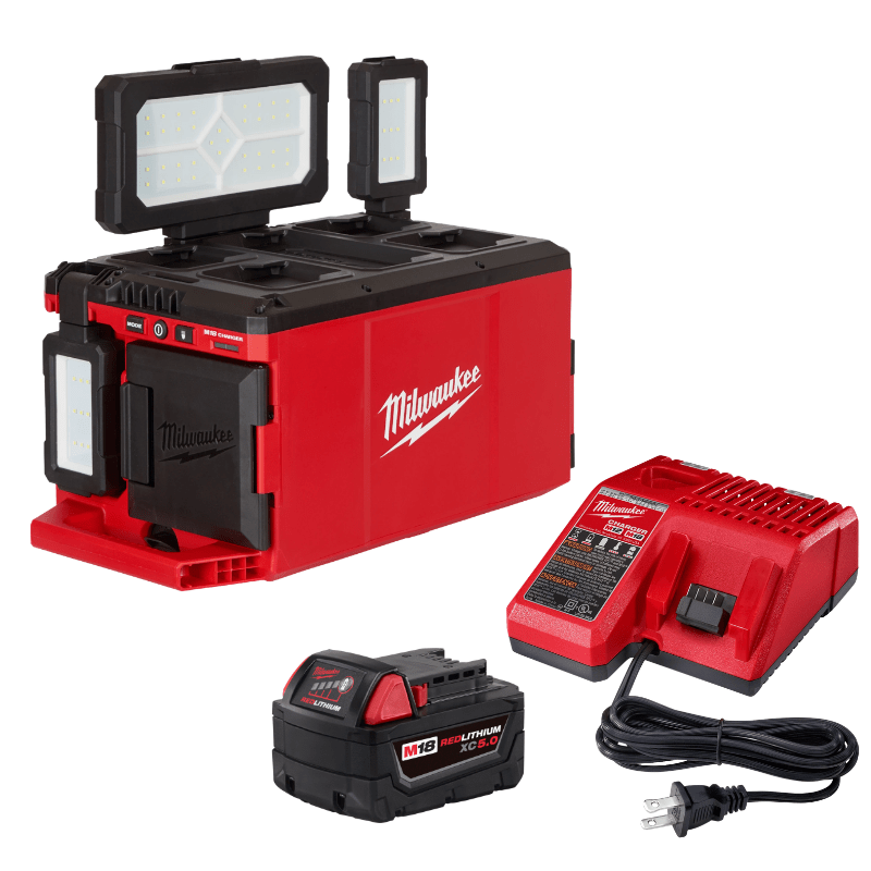 KIT TT LUZ/CARGADOR M18 PACKOUT + KIT INICIO MILWAUKEE 2357-159TT 0