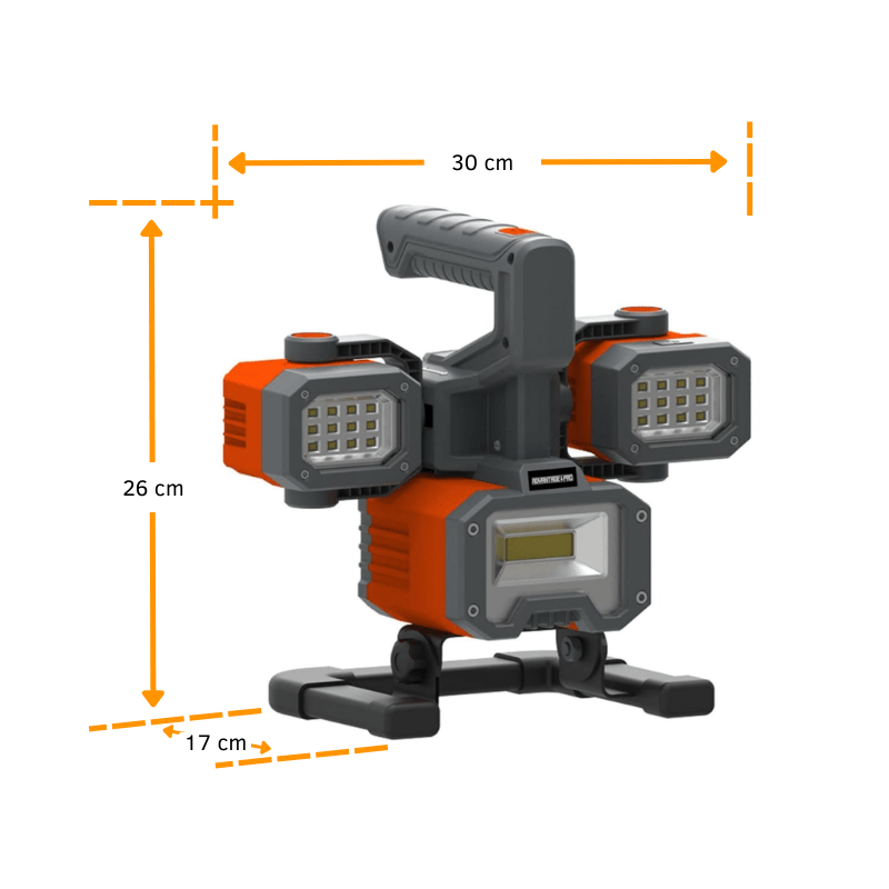 LUZ DE TRABAJO LED 3 FOCOS 2000 LUMENES ADVANTAGE PRO 160021513