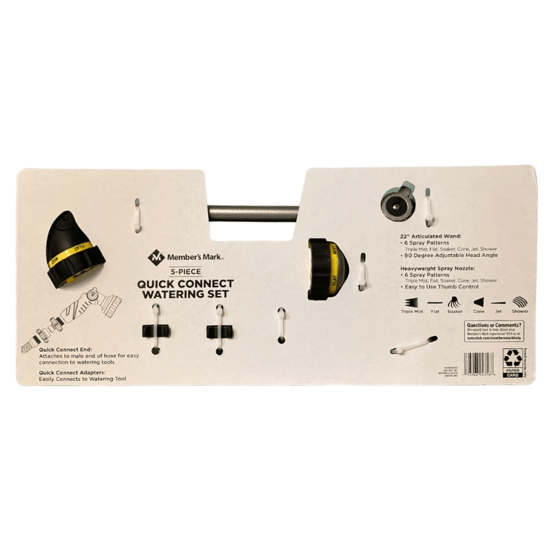 SET DE RIEGO 5 PCS MEMBERS MARKS2