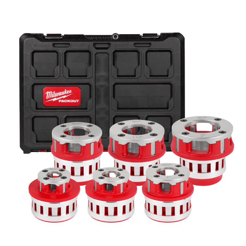 KIT DE CABEZAL ROSCADOR CON DADOS 1/2