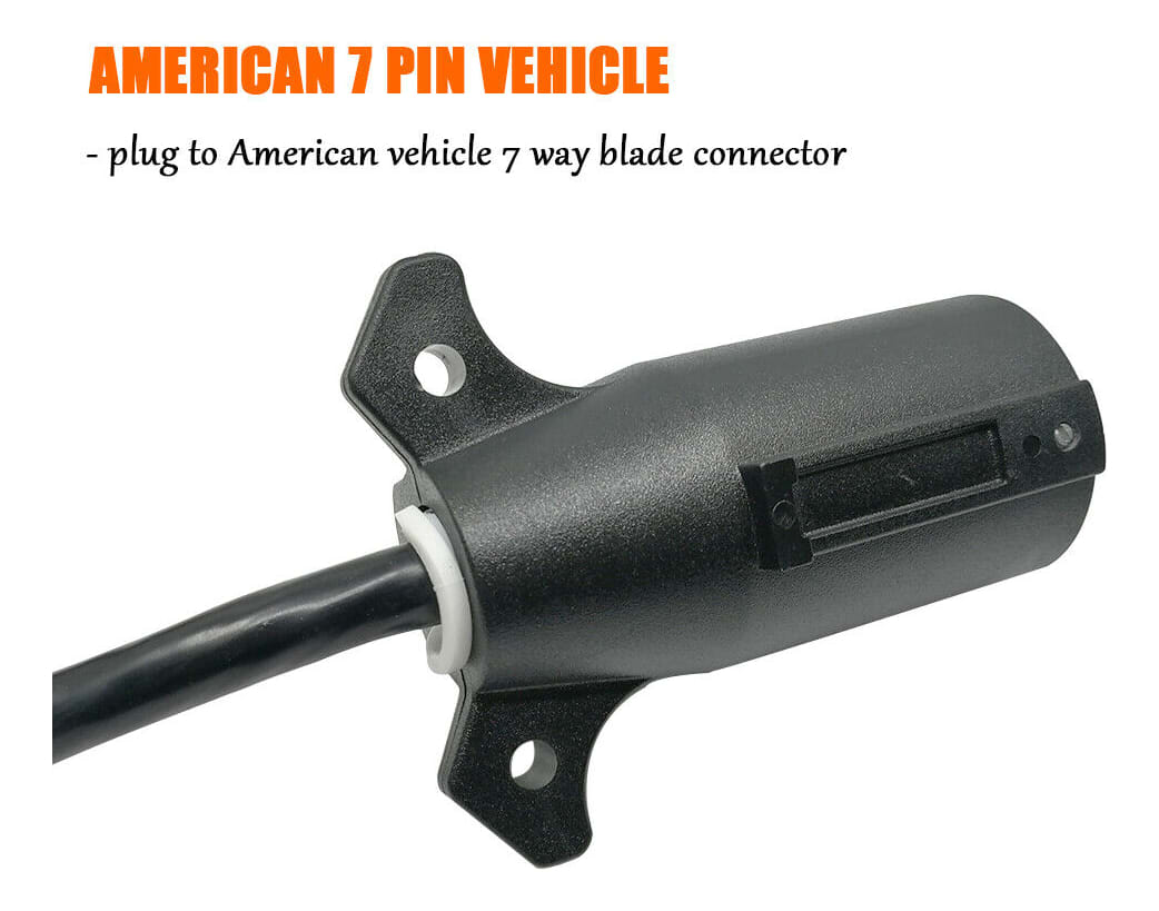 ADAPTADOR ENCHUFE SAE 7 PIN A DIN 13 PIN 19-04-01045