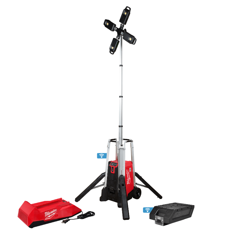 KIT TT TORRE DE ILUMINACIÓN TELESCÓPICA MILWAUKEE MXF041-1XC-TT 0