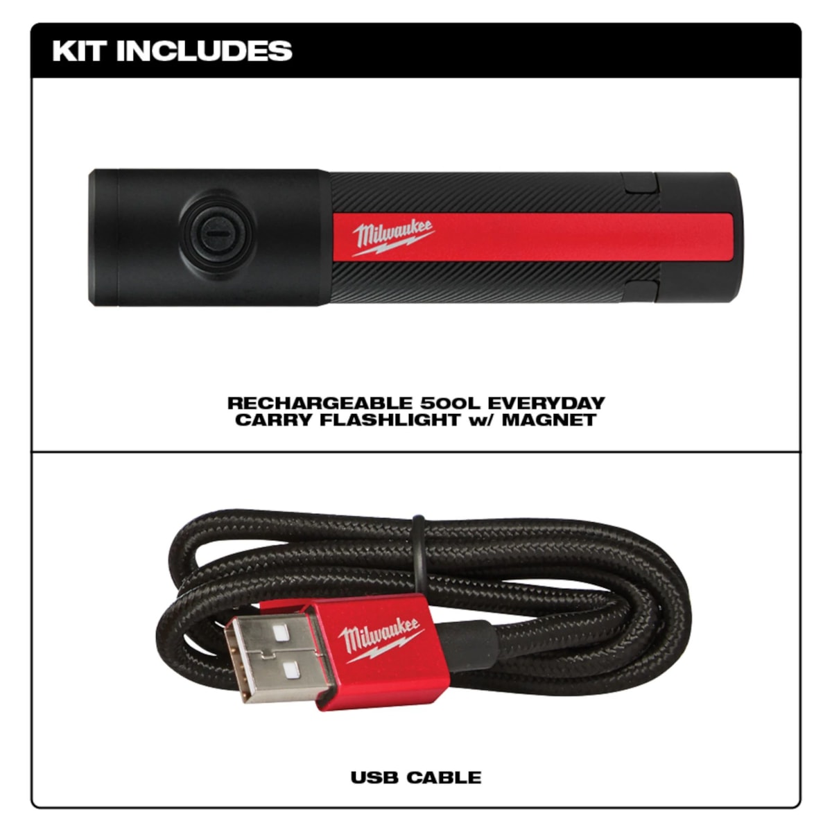 LINTERNA DE MANO RECARGABLE MILWAUKEE 2011R2
