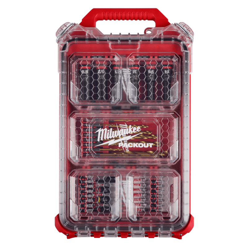 SET 60 BROCAS Y PUNTAS + CAJA PACKOUT 48-32-51622