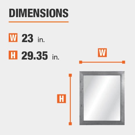 ESPEJO 58 X 74 CM MARCO MARTILLADO3