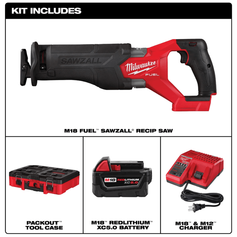 KIT SIERRA SABLE SAWZALL M18 FUEL MILWAUKEE 2821-21PO2