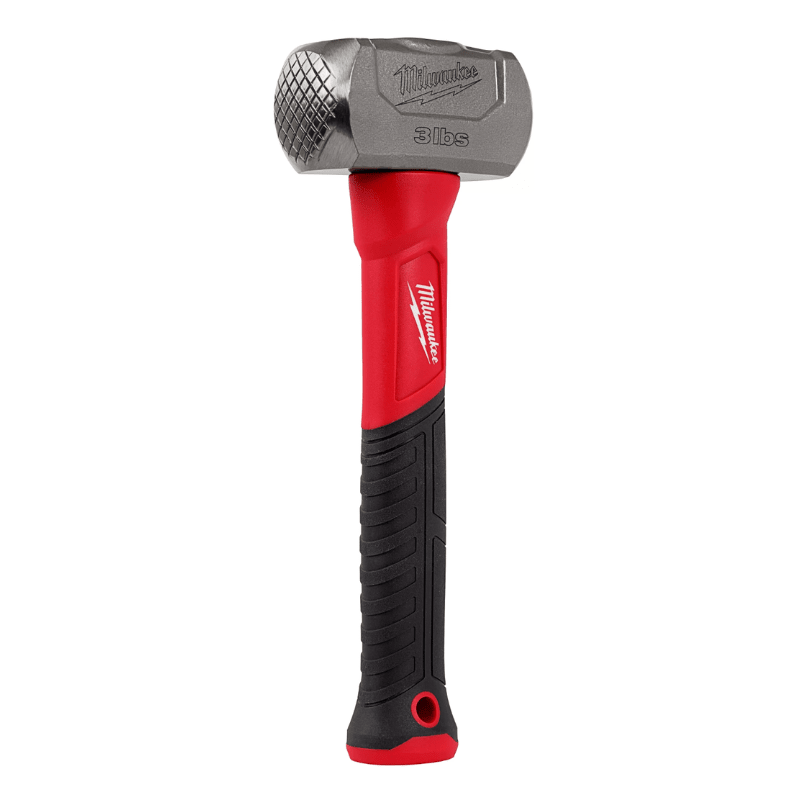 COMBO MARTILLO ACERO 3LB MANGO FIBRA DE VIDRIO MILWAUKEE 48-22-93102