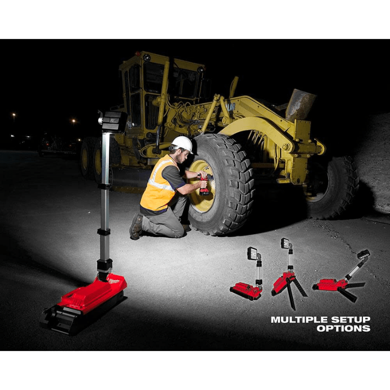 TORRE DE ILUMINACION ROCKET DE BATERIA DOBLE M18 MILWAUKEE 2120-207