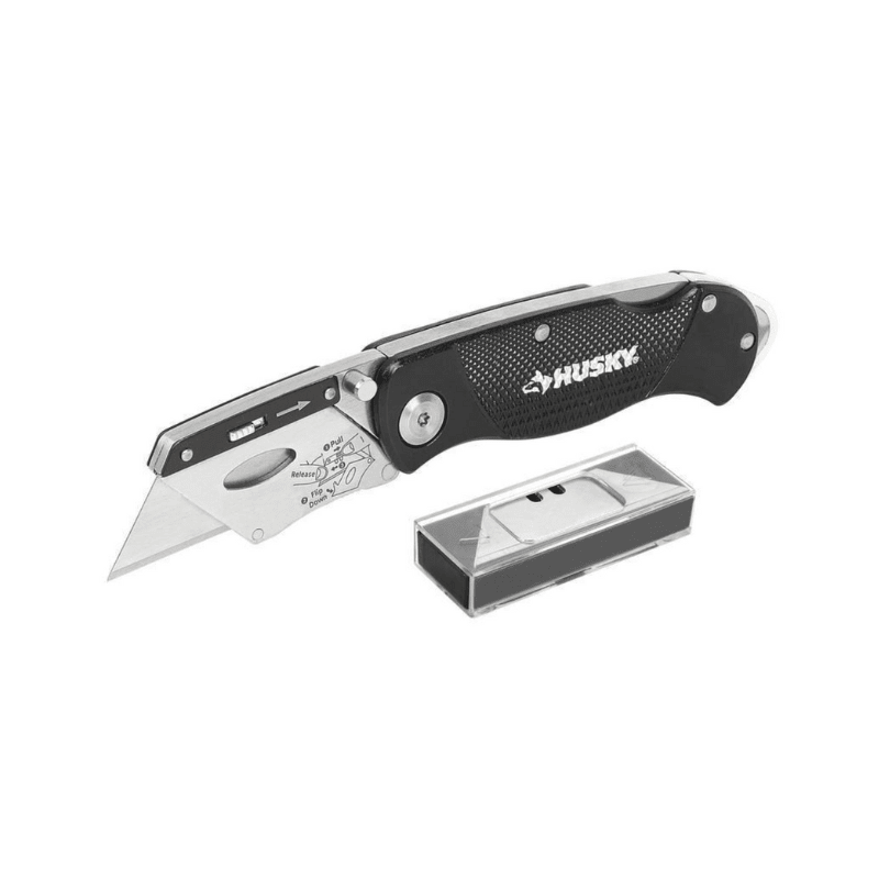 PACK TT 2 CUCHILLOS PLEGABLE NEGRO + 10 REPUESTOS2