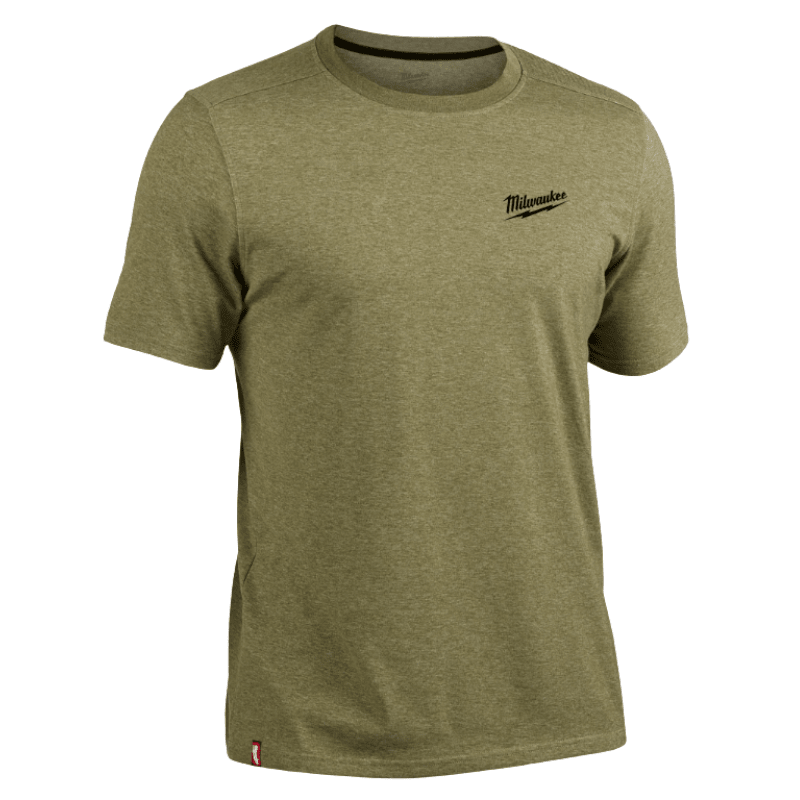 POLERA DE TRABAJO VERDE L HÍBRIDA FREEFLEX MILWAUKEE 603GN-L2