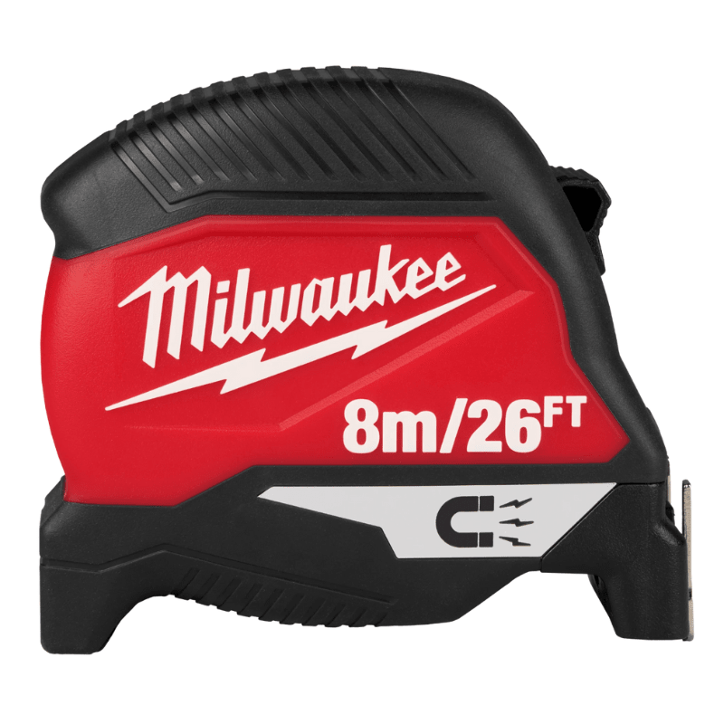 HUINCHA DE MEDIR MAGNENTICA 8M/26 PIES MILWAUKEE 48-22-1026M 1