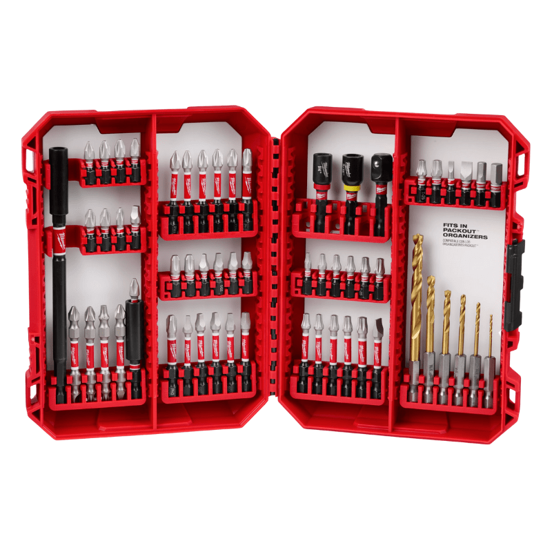 SET 60 PUNTAS SHOCKWAVE IMPACT DUTY MILWAUKEE 48-32-40972