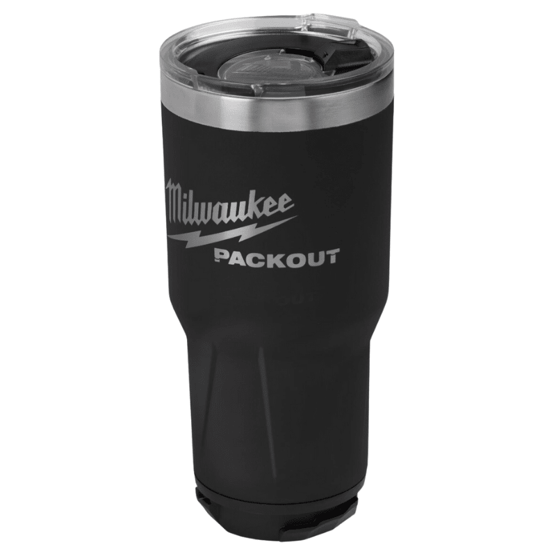 VASO 30 OZ PACKOUT NEGRO MILWAUKEE 48-22-8393B2