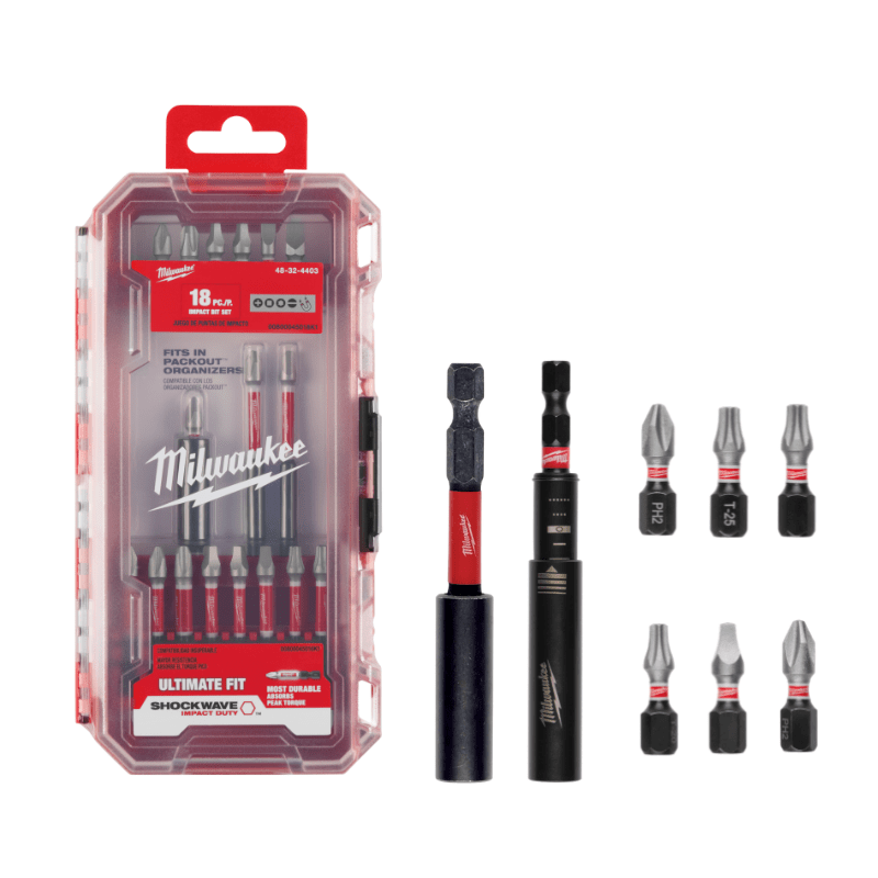 PACK SOPORTE DE PUNTAS SHOCKWAVE 48-32-4305 + SET 18 PUNTAS 48-32-4403 + ADAPTADOR 48-32-45152