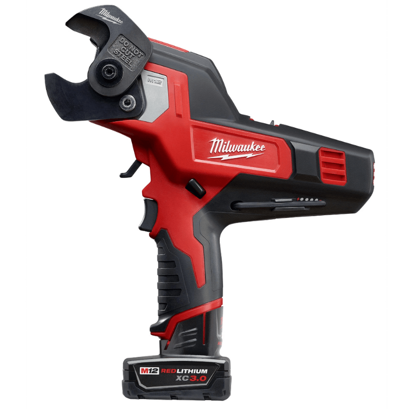 KIT DE CORTADOR DE CABLES M12 DE 600 MCM MILWAUKEE 2472-21XC2