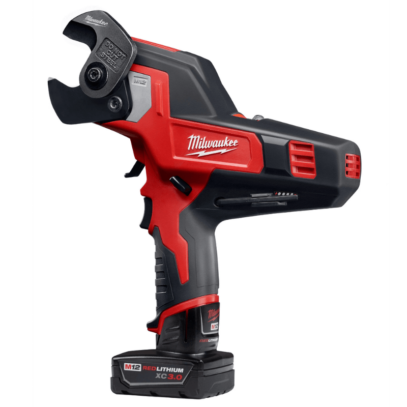 KIT DE CORTADOR DE CABLES M12 DE 600 MCM MILWAUKEE 2472-21XC3