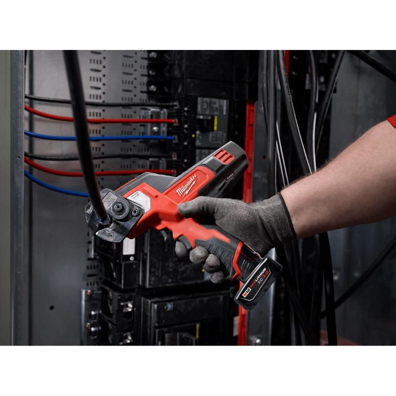 KIT DE CORTADOR DE CABLES M12 DE 600 MCM MILWAUKEE 2472-21XC8