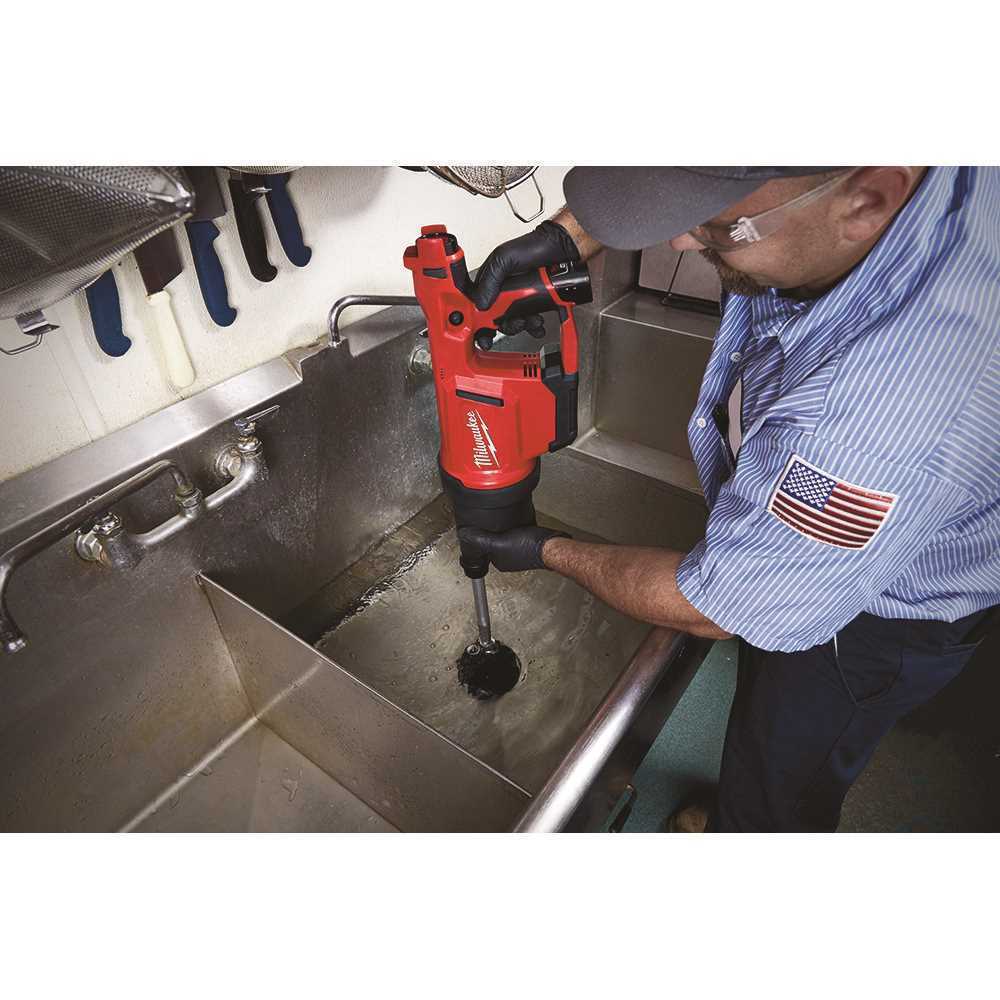 KIT DESTAPADOR DE DESAGÜES M12 MILWAUKEE 2572B-219