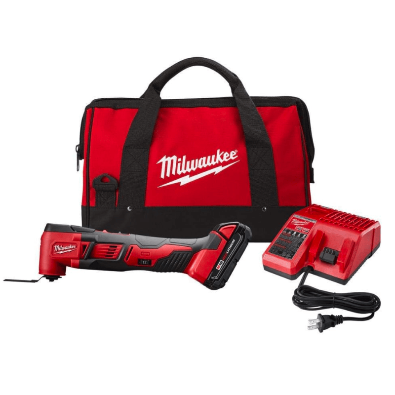 PACK MULTIHERRAMIENTA OSCILANTE 2626-21CP + SET 6 HOJAS MULTIHERRAMIENTA 49-10-9112 MILWAUKEE2