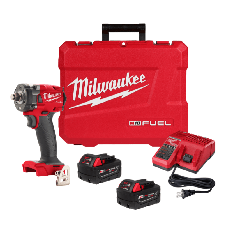 KIT TT LLAVE DE IMPACTO 1/2 FUEL M18 2855-259 + LLAVE DE IMPACTO 1/2 M18 2855-202