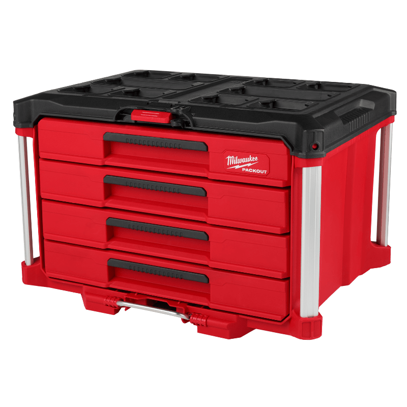 CAJA DE HERRAMIENTAS 4 CAJONES PACKOUT MILWAUKEE 48-22-84442