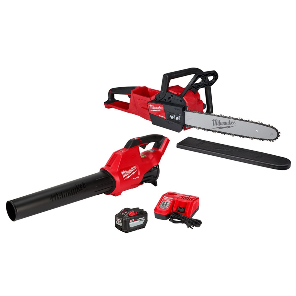 KIT DE MOTOSIERRA M18 FUEL CON BATERIA Y CARGADOR MILWAUKEE 2727-21HDP 0