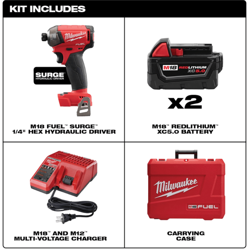 KIT DE DESTORNILLADOR 1/4