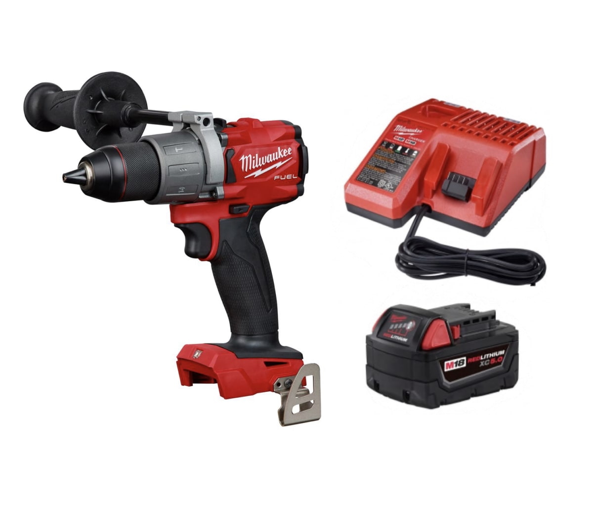 KIT TALADRO 2804 + CARGADOR Y BATERIA MILWAUKEE 0