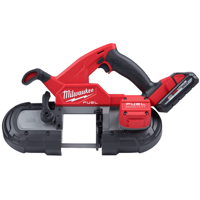 KIT SIERRA DE BANDA COMPACTA M18 FUEL CON BATERÍA Y CARGADOR MILWAUKEE 2829-224