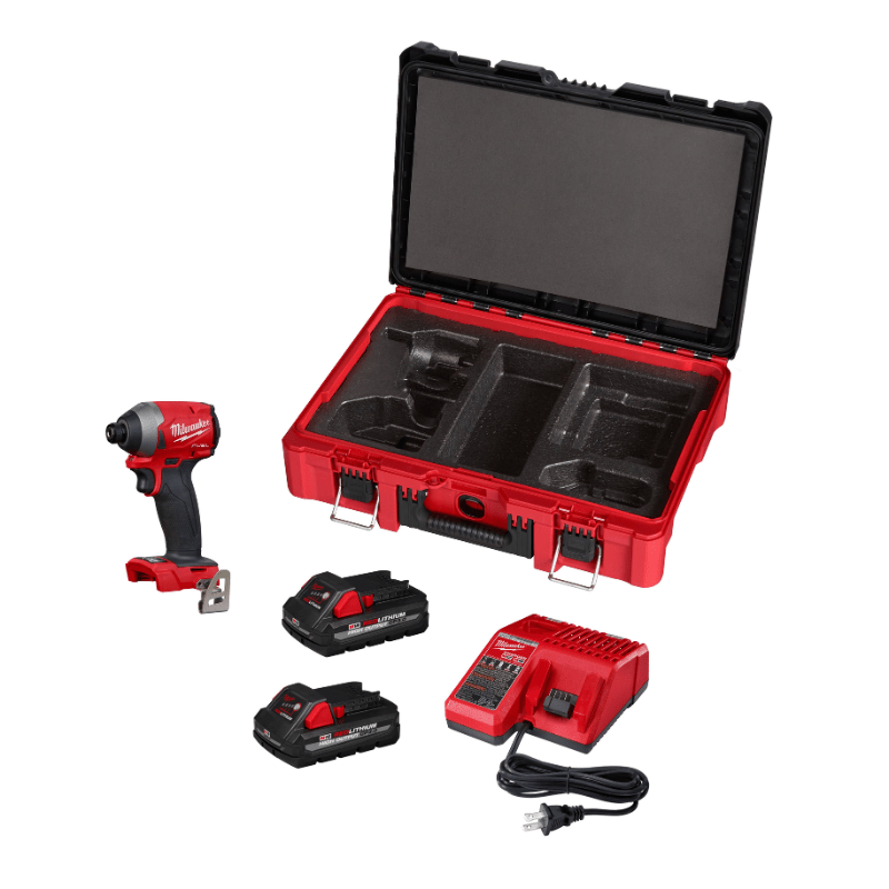 PACK ATORNILLADOR DE IMPACTO 2853-22PO + SET 22 SIERRAS Y SACABOCADOS 49-22-5620 MILWAUKEE2