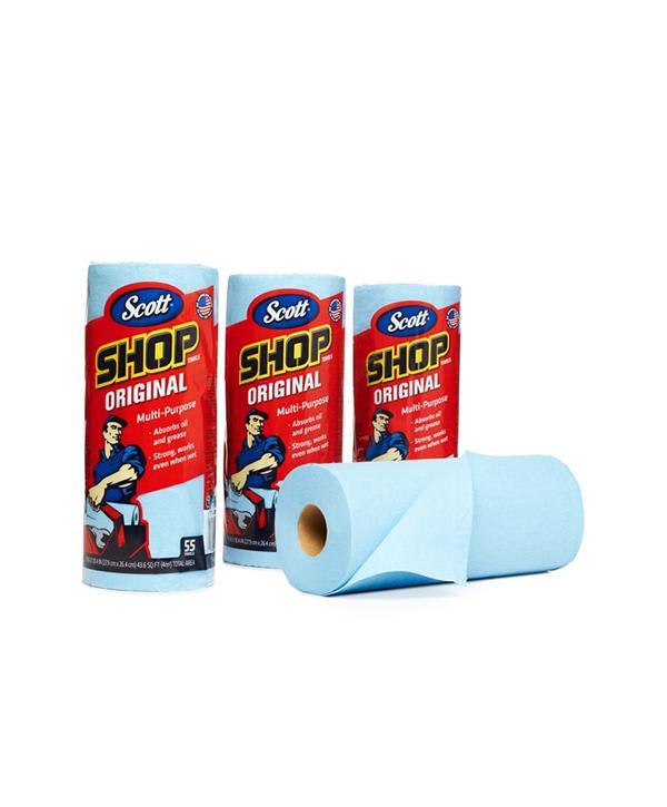 ROLLO TOALLA MECANICO AZUL SCOTT 55 UN2