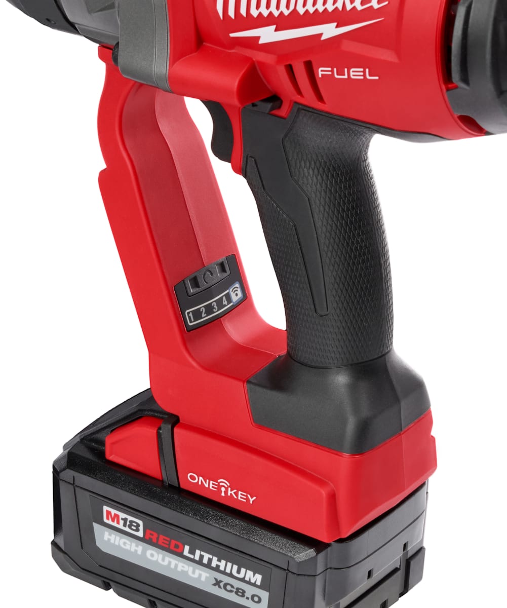 LLAVE IMPACTO DE ALTO TORQUE + 2 BAT MILWAUKEE 2867-2594