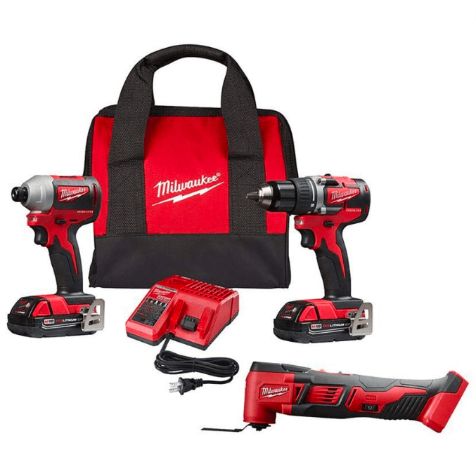 SET 3 HTAS MILWAUKEE M18 2892-22CTM 0