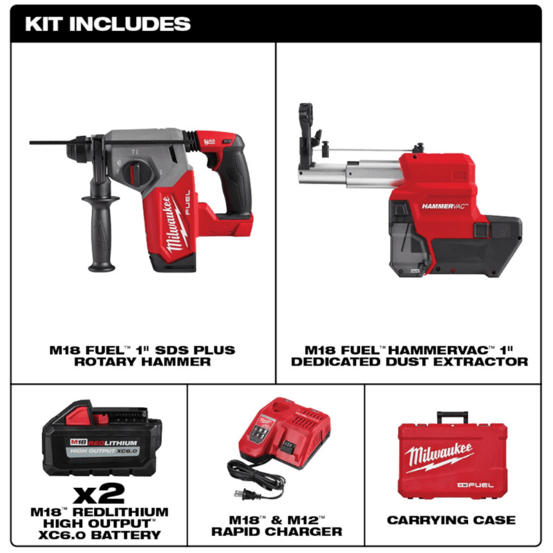 KIT ROTOMARTILLO SDS PLUS 1