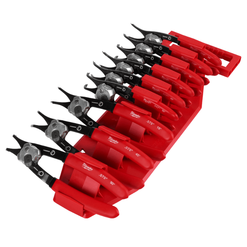 JUEGO 9 ALICATES DE RETENCIÓN MILWAUKEE 48-22-65392