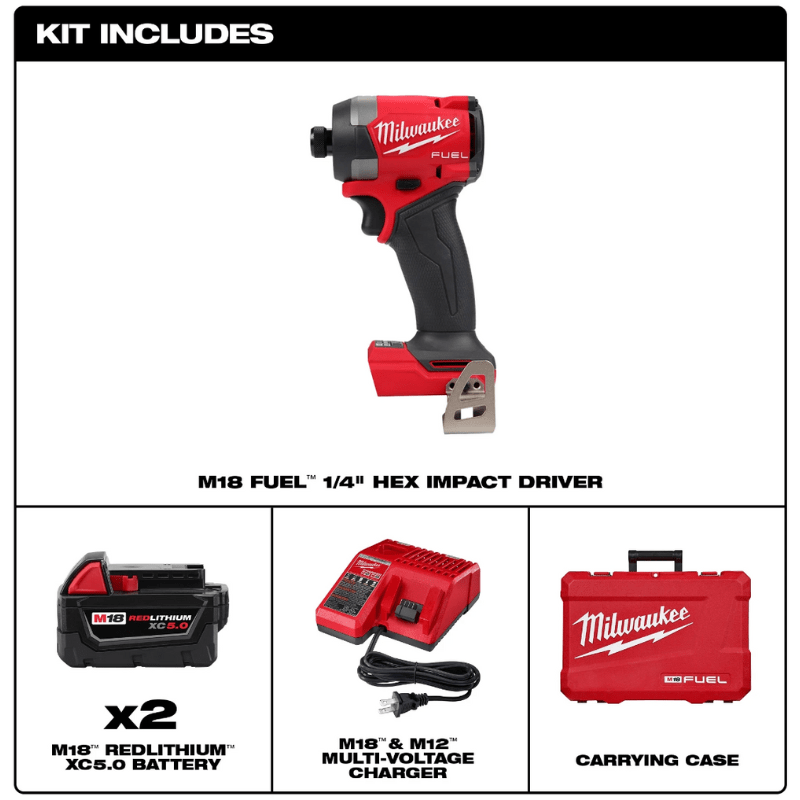 KIT DE DESTORNILLADOR DE 1/4