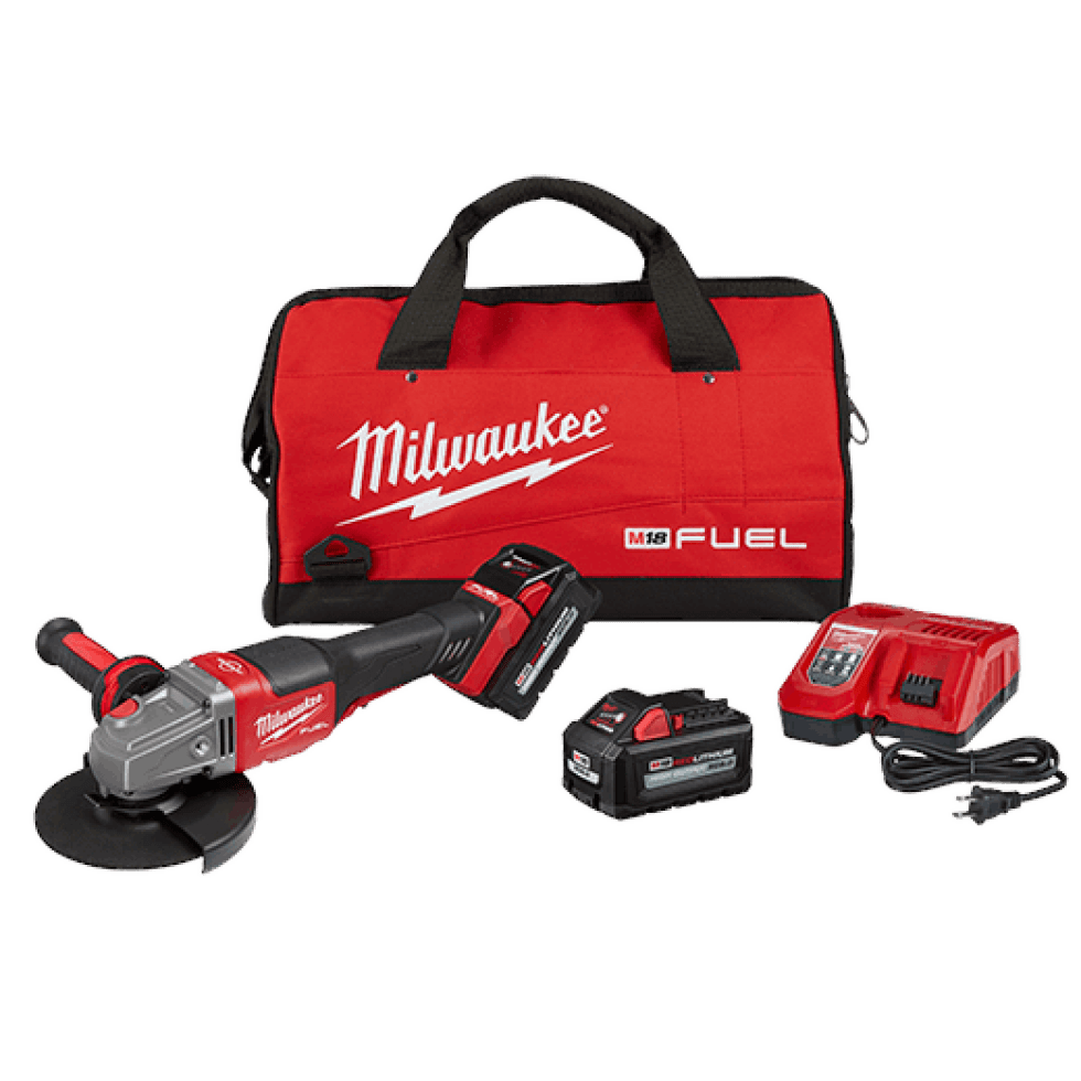 KIT ESMERIL 4 1/2 A 6” MILWAUKEE FUEL M18 2980-22 1